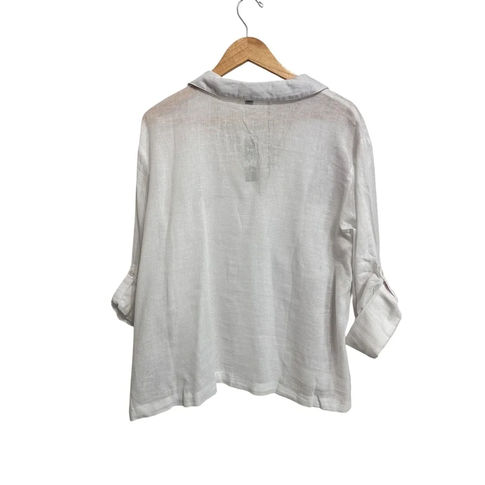 J. Crew white long