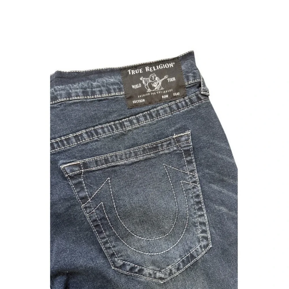 true religion rocco relaxed skinny jeans Men 42‎ No Flap Inseam 32 World Tour