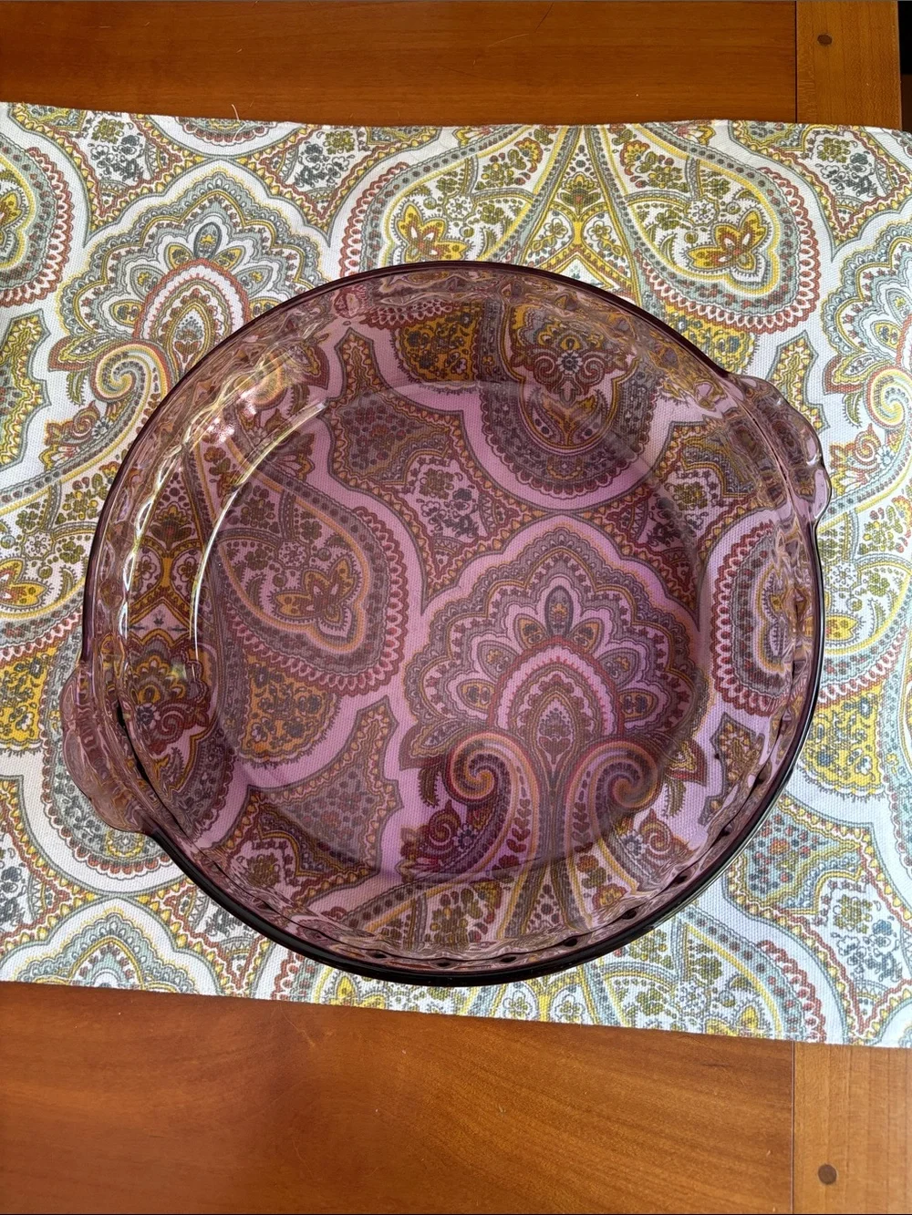 Pyrex euc cranberry