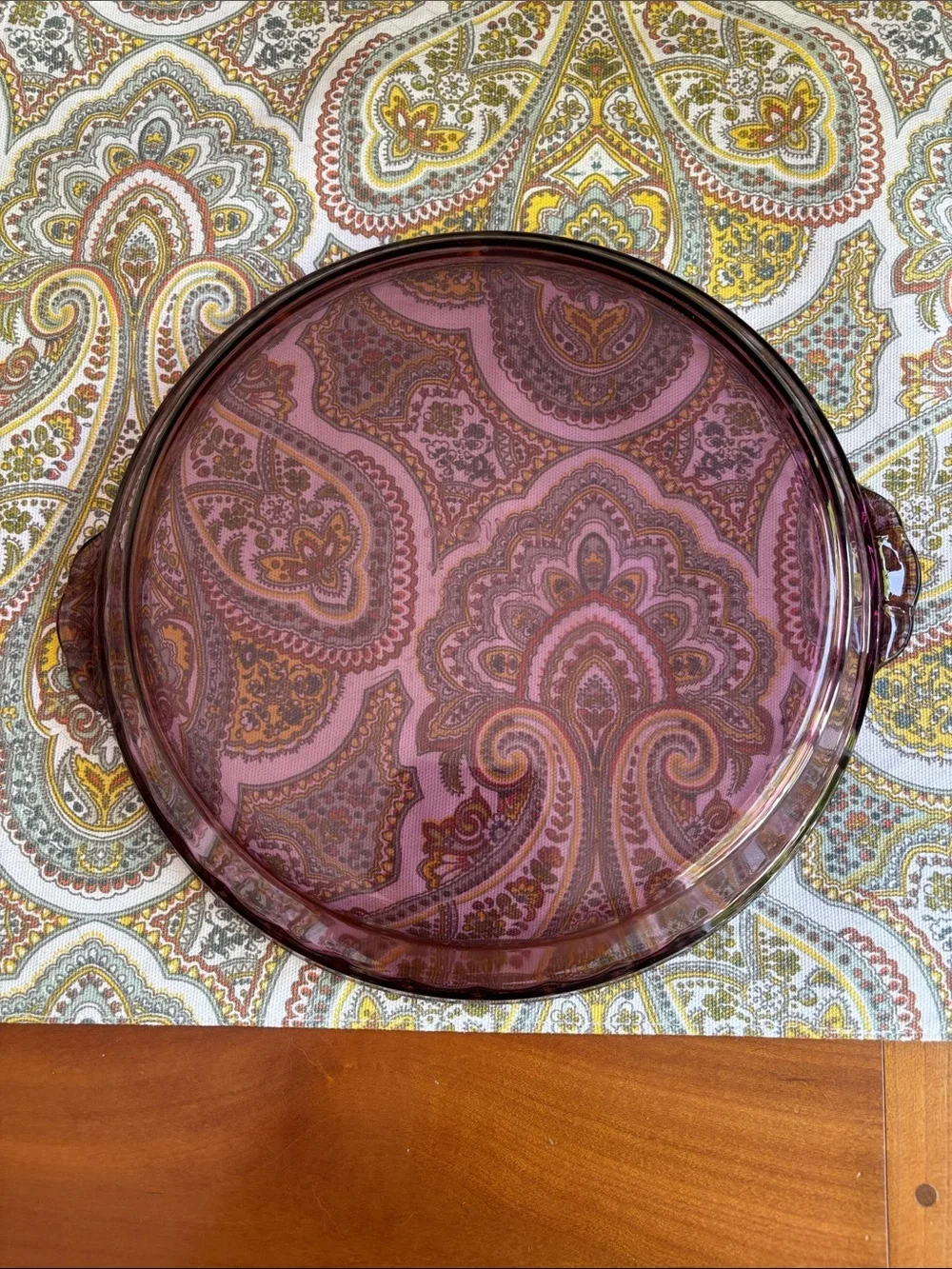 Pyrex euc cranberry