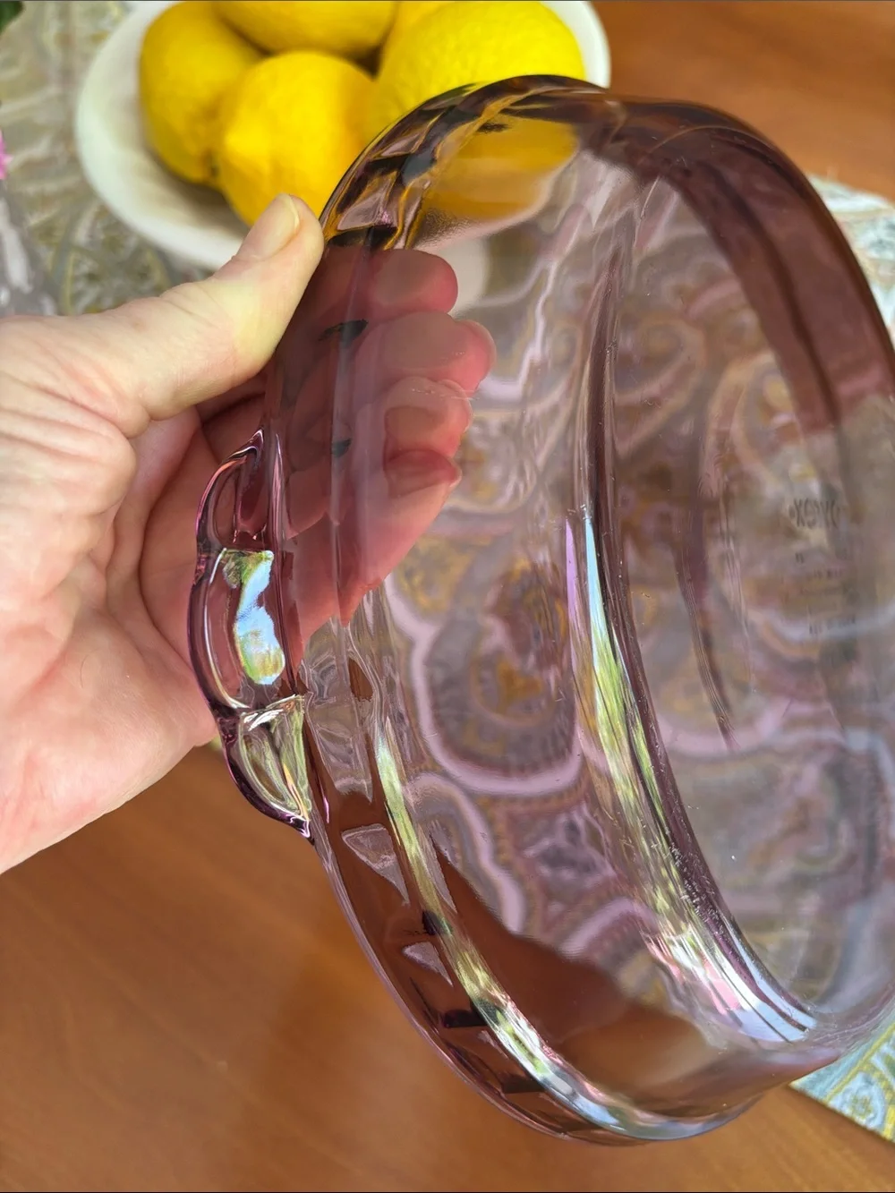 Pyrex euc cranberry