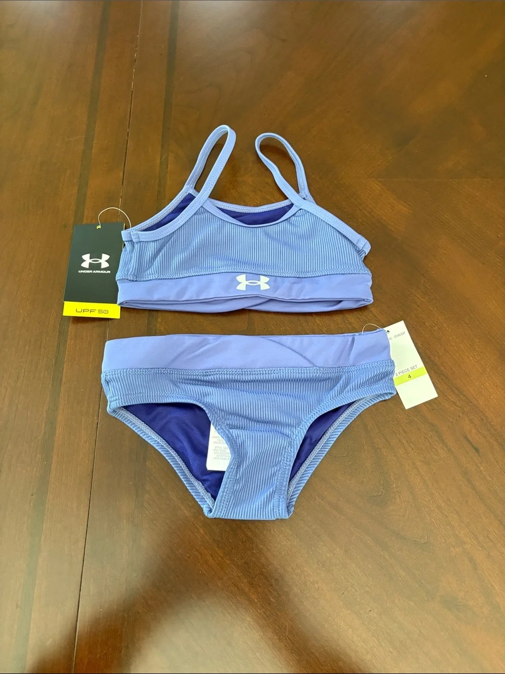 Under Armour lavender swimsuit