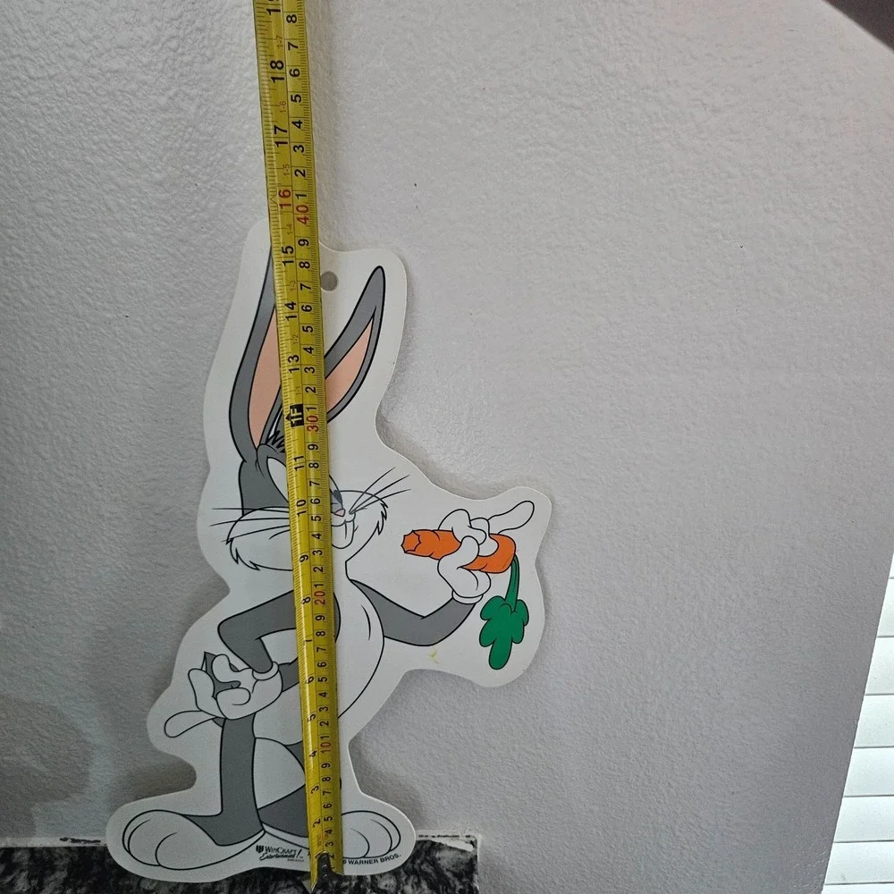Vintage‎ 1996 Wincraft Looney Tunes Warner Bros Bugs Bunny vinyl wall decal