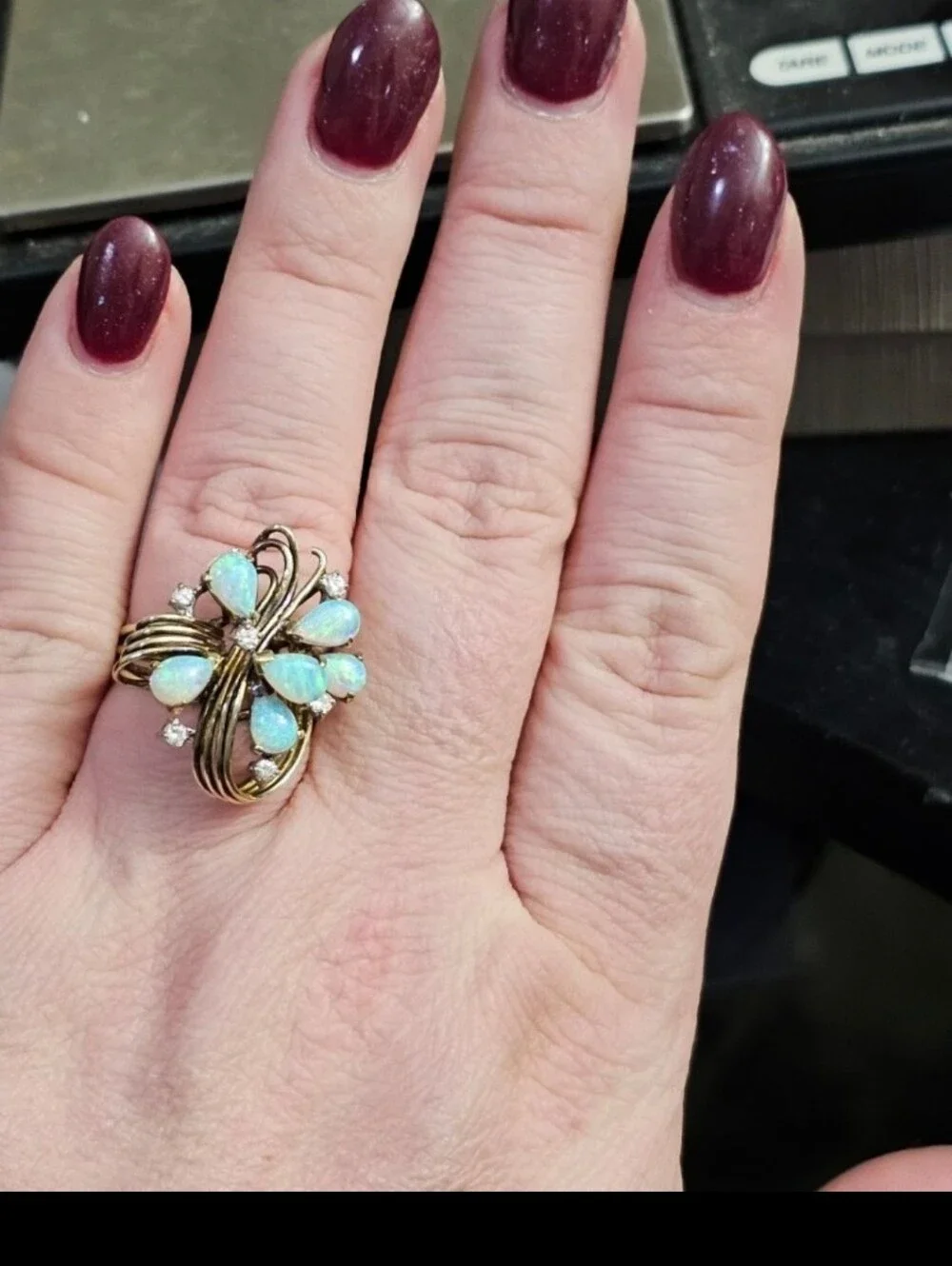 N/A 14k opal