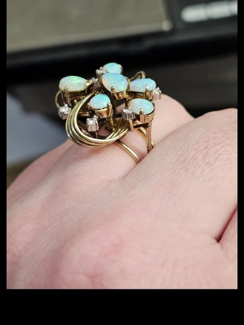 N/A 14k opal