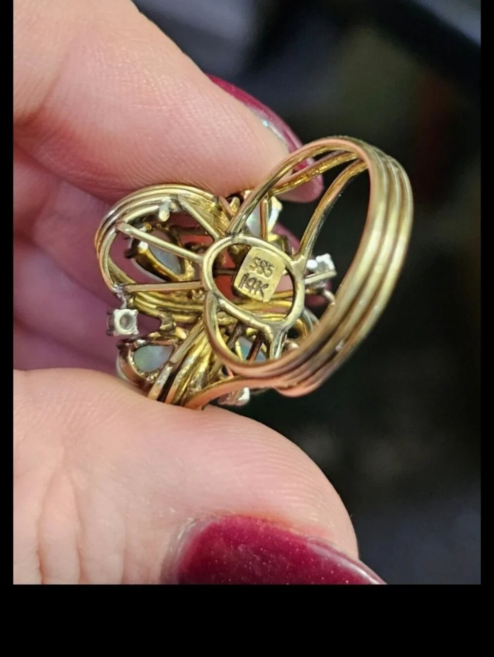 N/A 14k opal