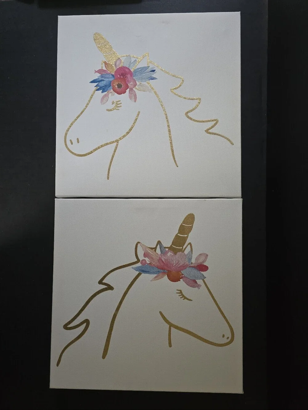 N/A unicorn canvases