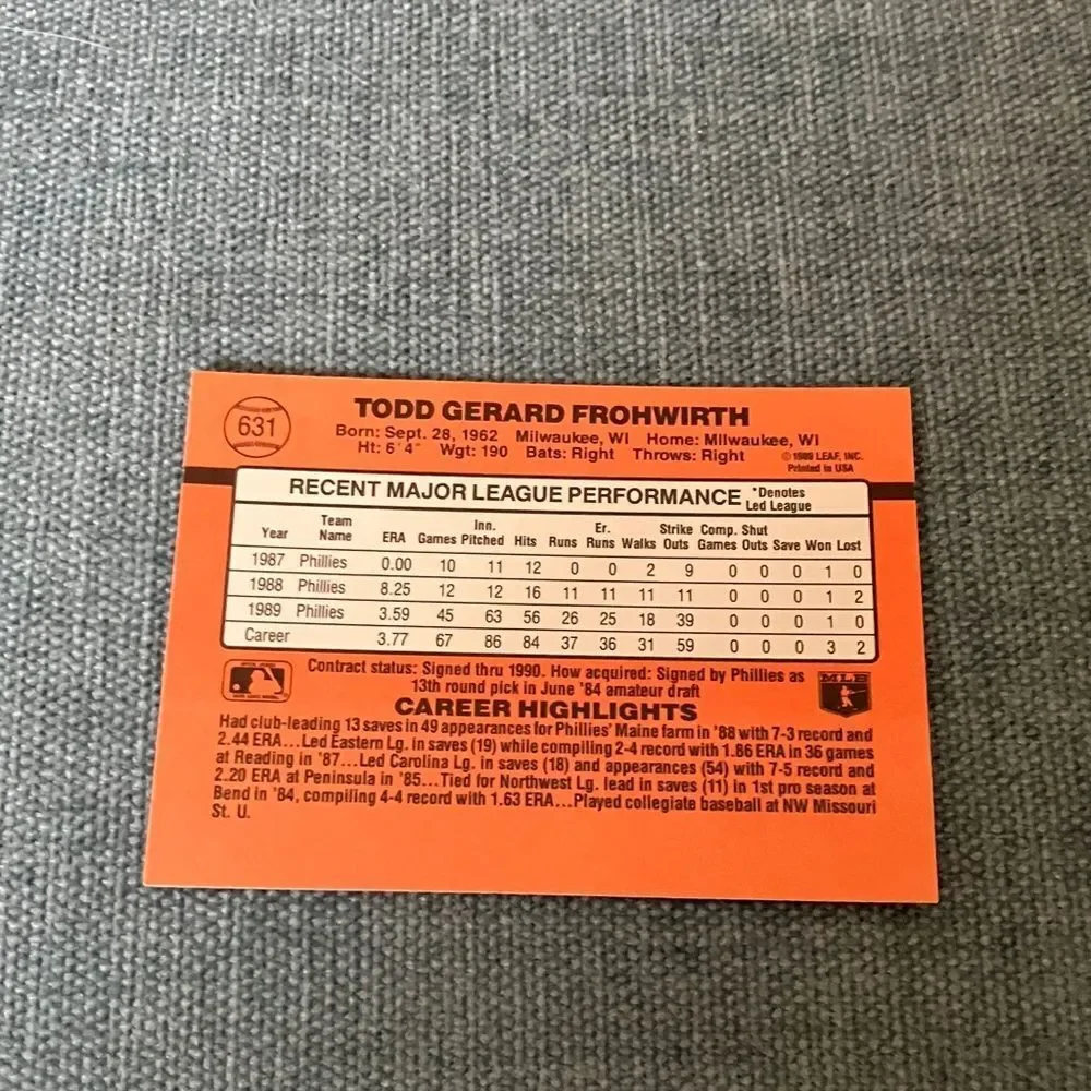 Donruss see pictures