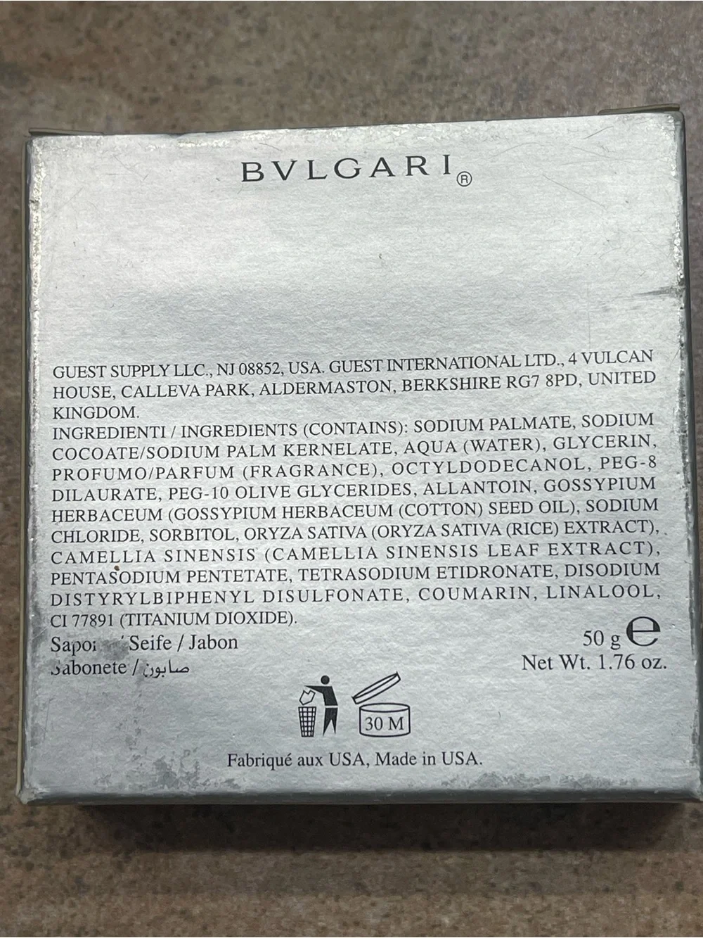 BVLGARI bulgari au