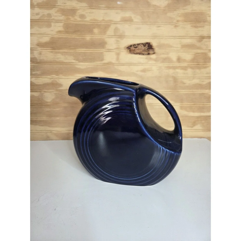 Fiesta Ware Large Disk Water Pitcher 7.25