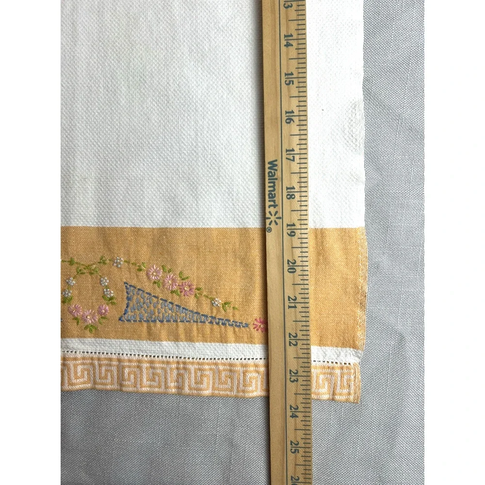 Handmade vintage embroidered