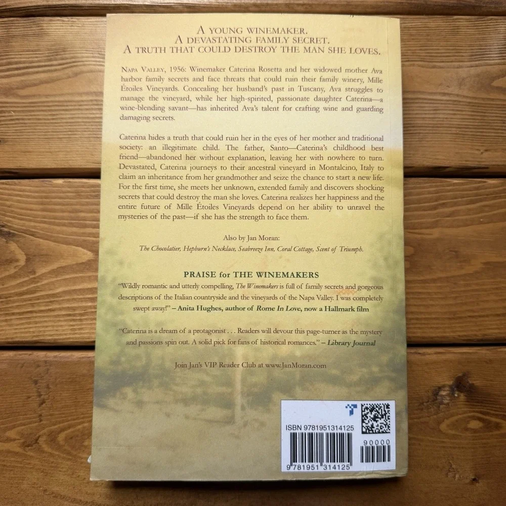 N/A winemakers novel