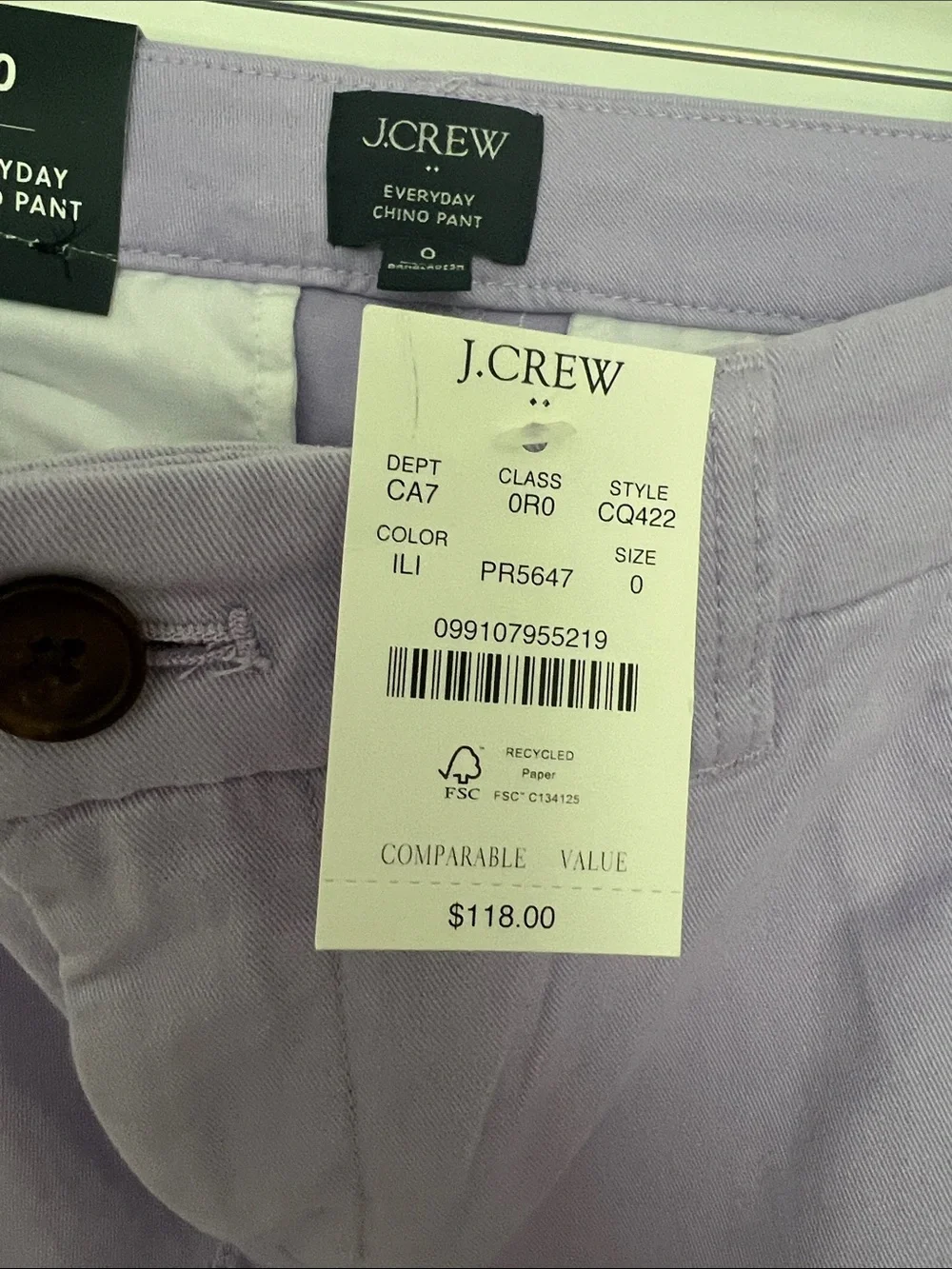 J. Crew nwt size
