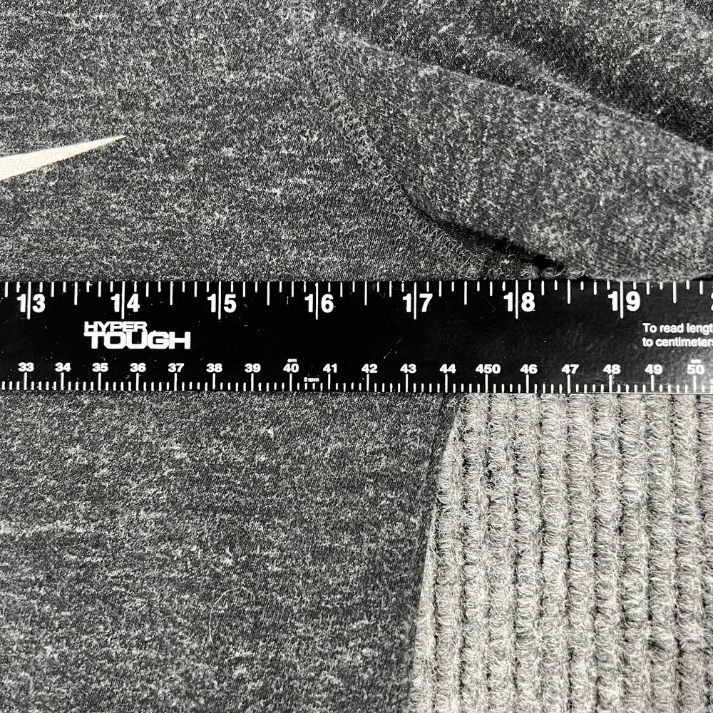 Nike Hoodie Womens Small‎ Gray Just Do It Logo Pullover Sweatshirt 823701-010