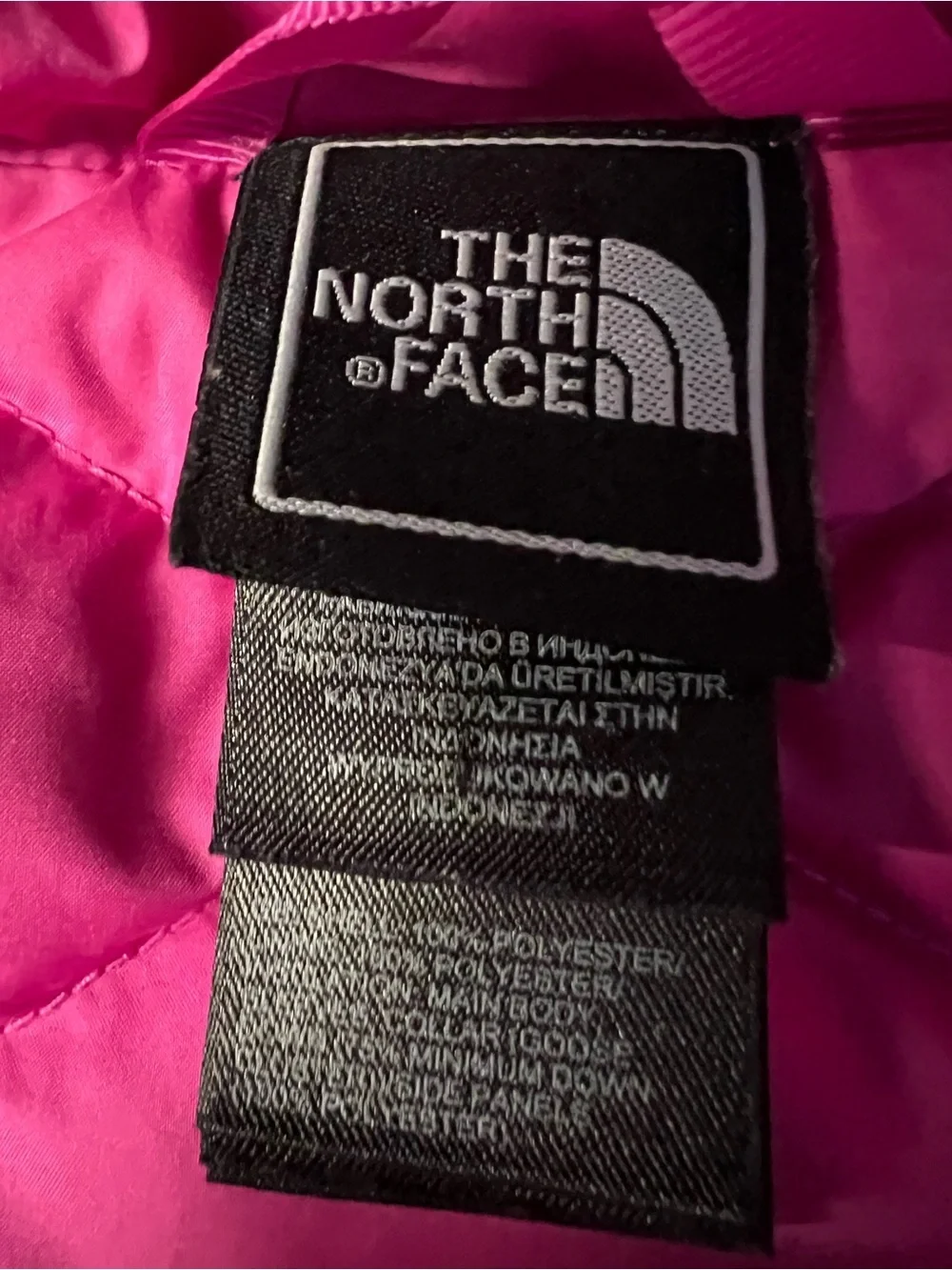 The North Face girls quilted