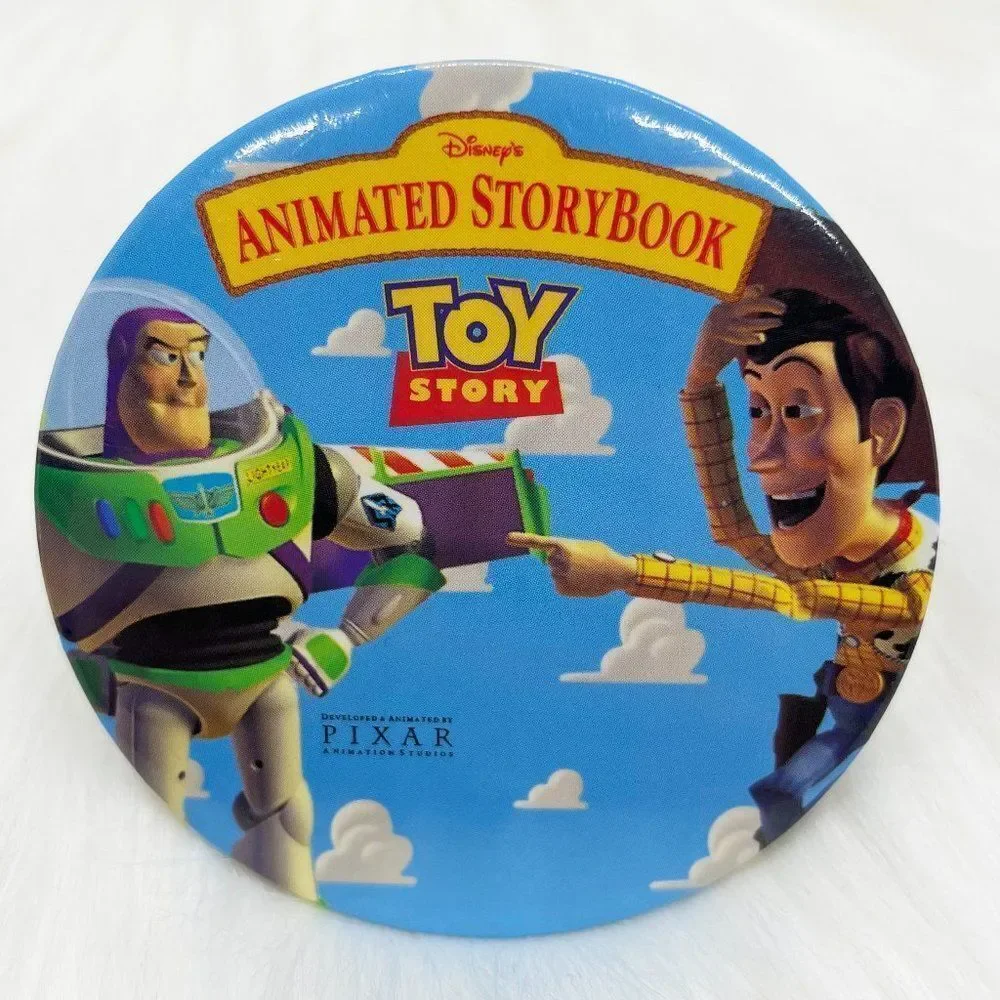 🔮‎ 5/$25 Disney Pixar Toy Story Buzz & Woody Animated Storybook Pin