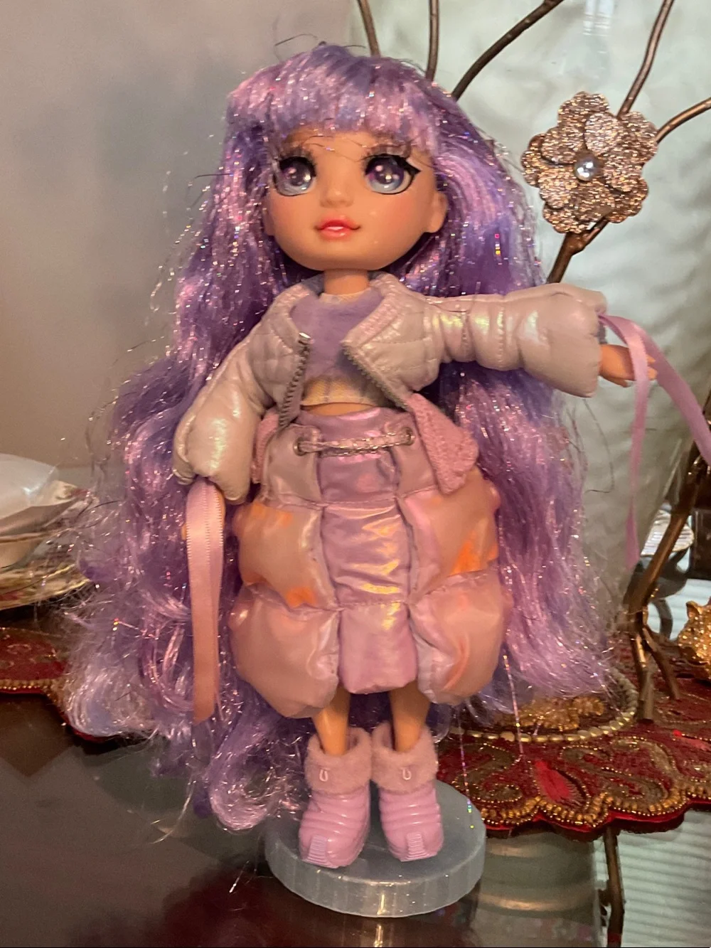 Rainbow fashion doll