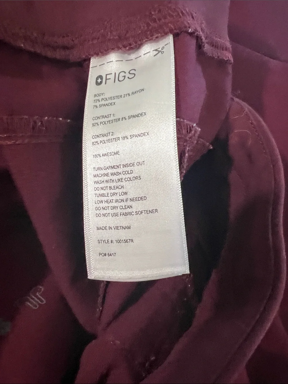 Figs two piece
