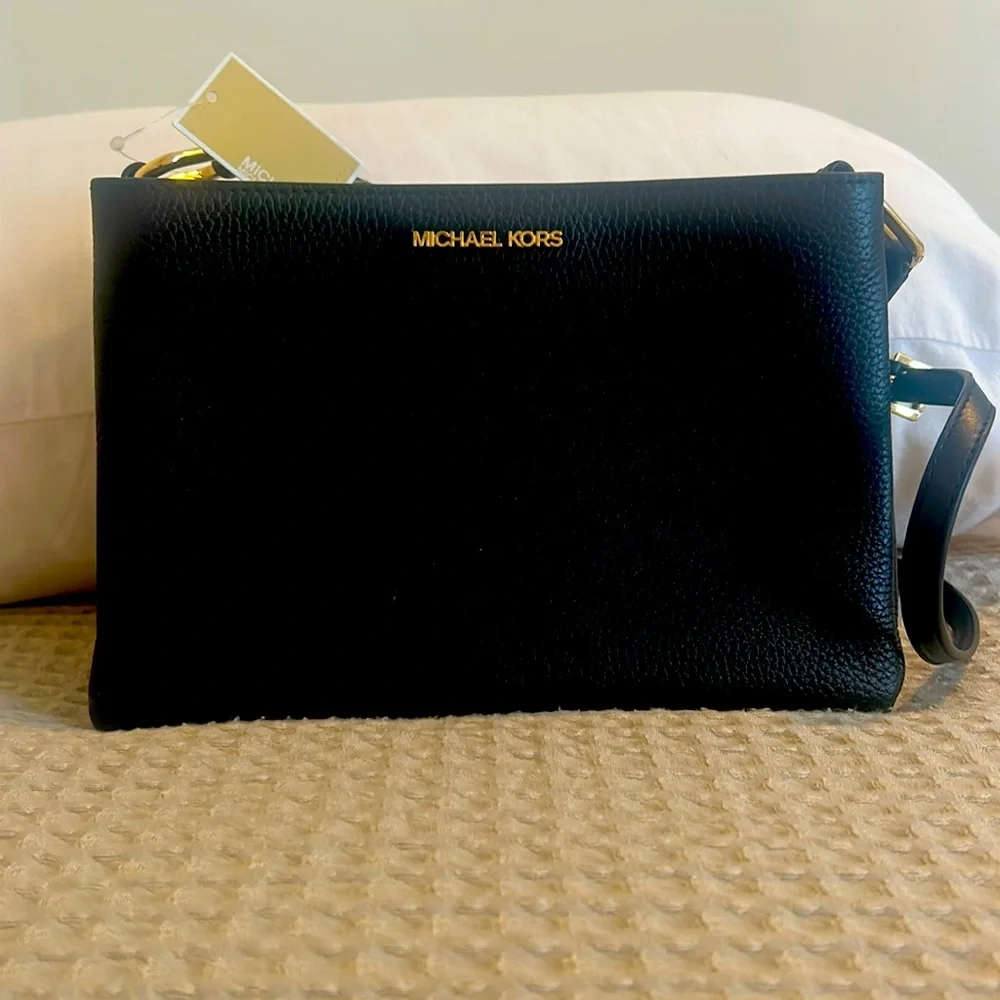 Michael Kors Black Leather New w/tags