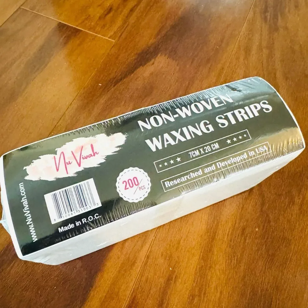 Non Woven Body and Facial Wax Strips 200 Pcs