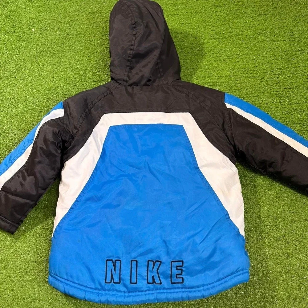 Vintage Y2K Nike Winter Heavy Jacket Kids Boys Toddler Size 3T Swoosh