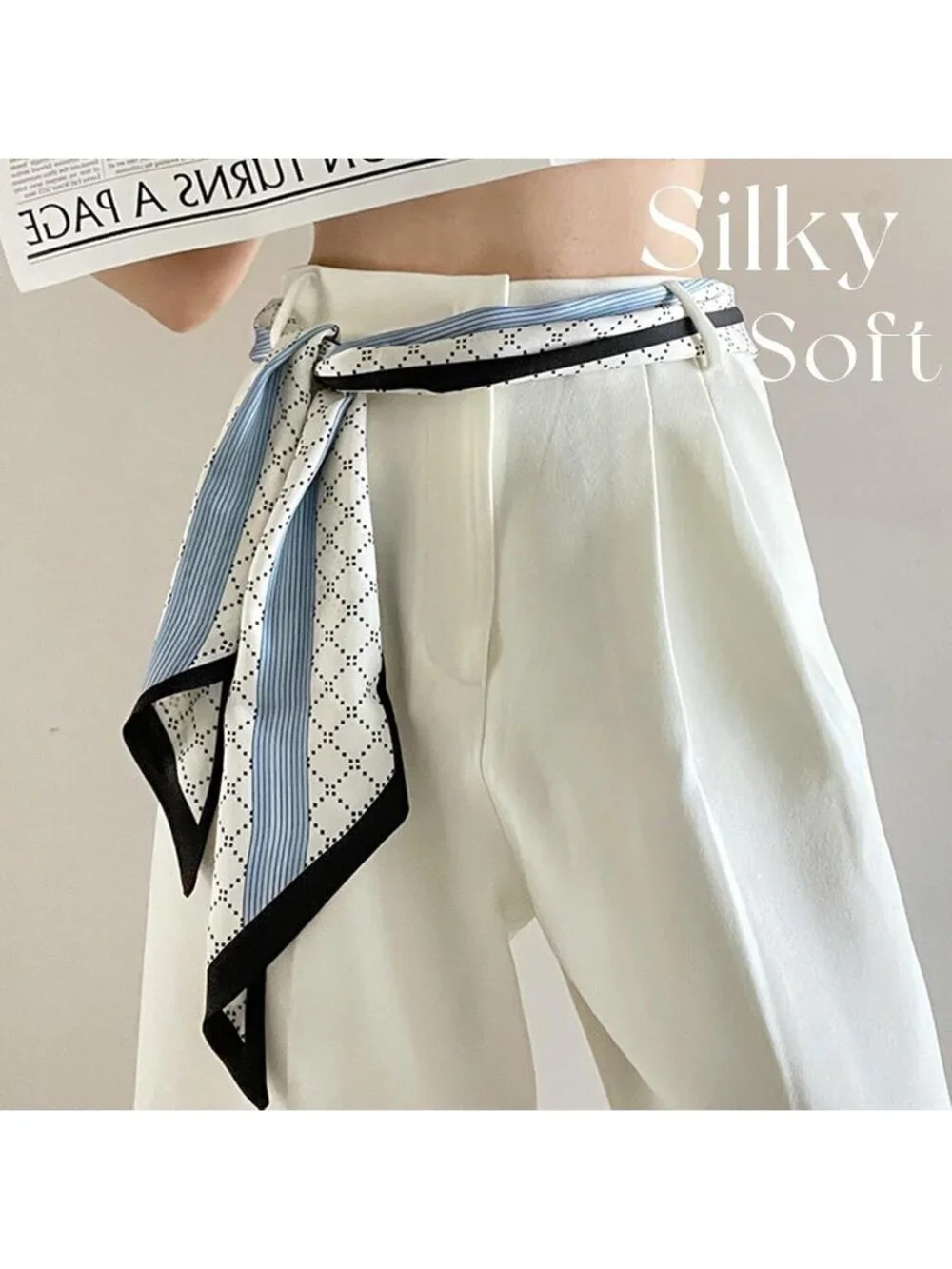 N/A silk scarf