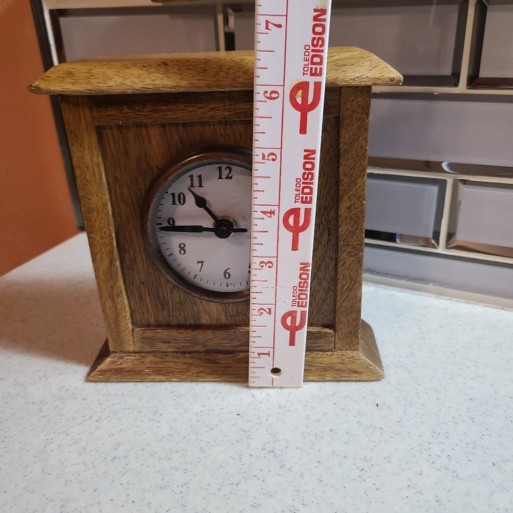 Vintage wooden clock