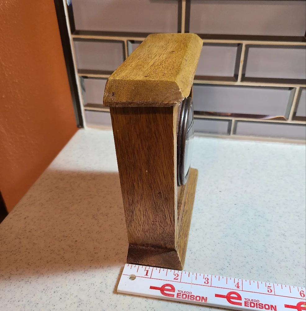 Vintage wooden clock