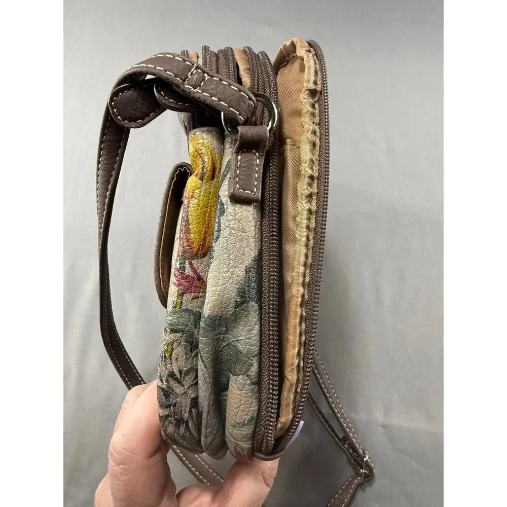 St. John’s bay strap travel taupe