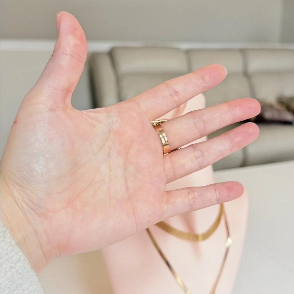 Zara bold gold