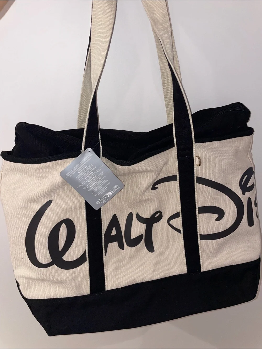 Disney canvas tote