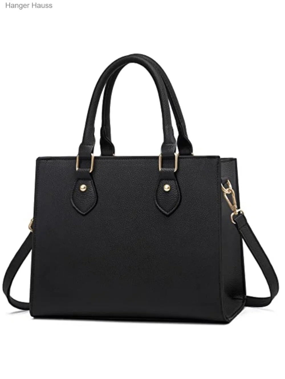 Women's PU Leather Tote Satchel Crossbody Handbag