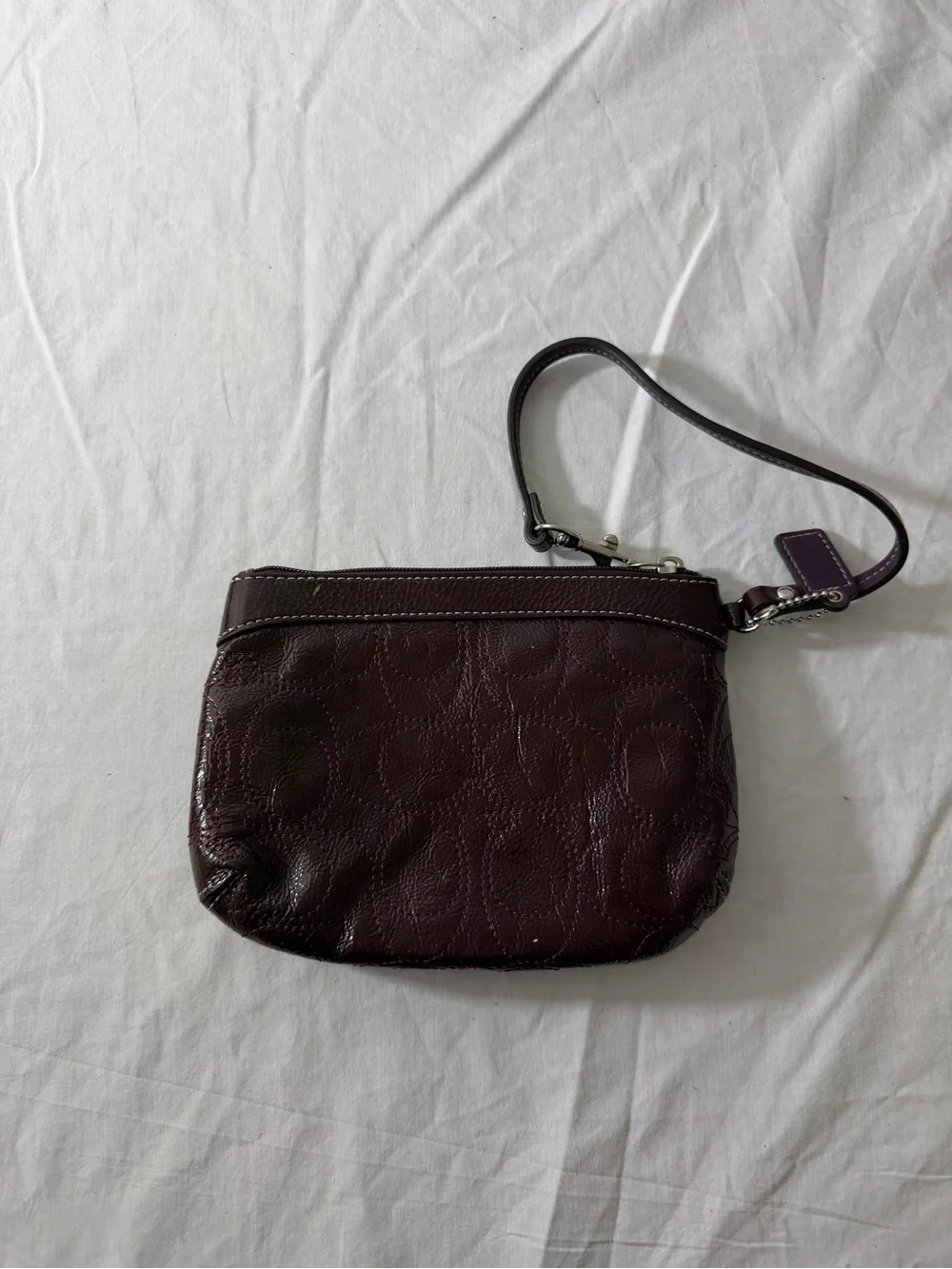 Coach compact wristlet