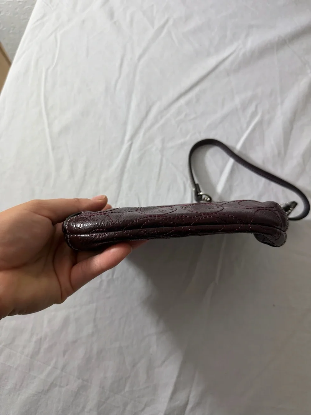 Coach compact wristlet