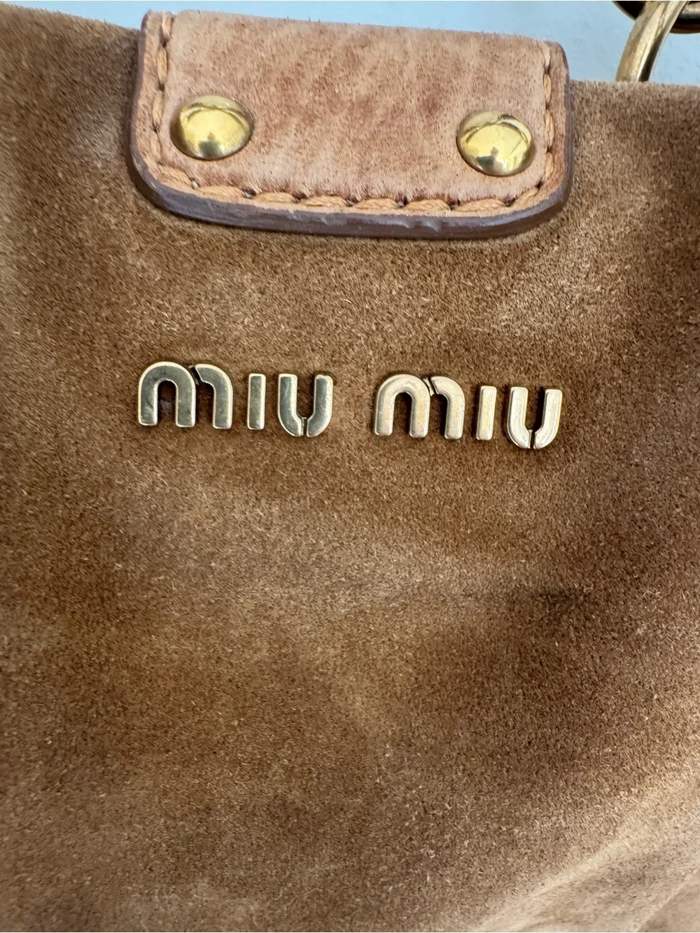 Miu Miu soft brown