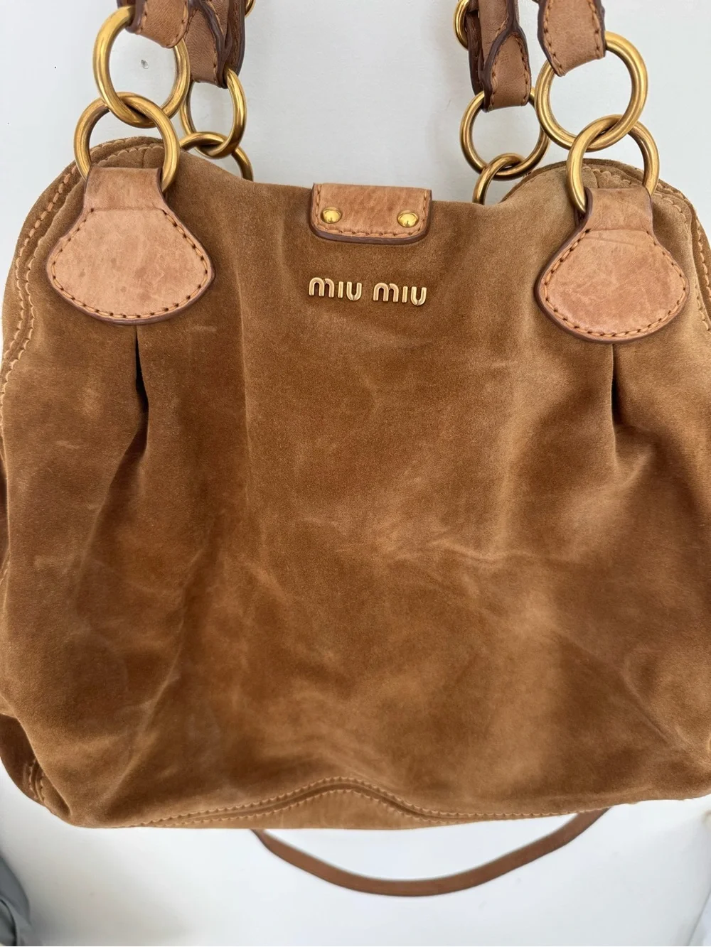 Miu Miu soft brown