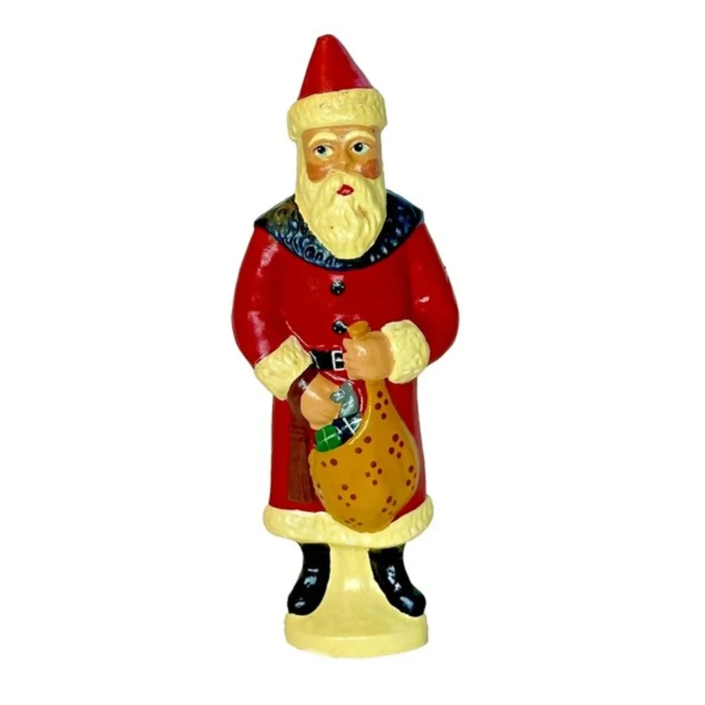 1996  No. 1 9 1/2 Inch D. Poqatchnik‎ Father Christmas n Sack For Holcraft Co.