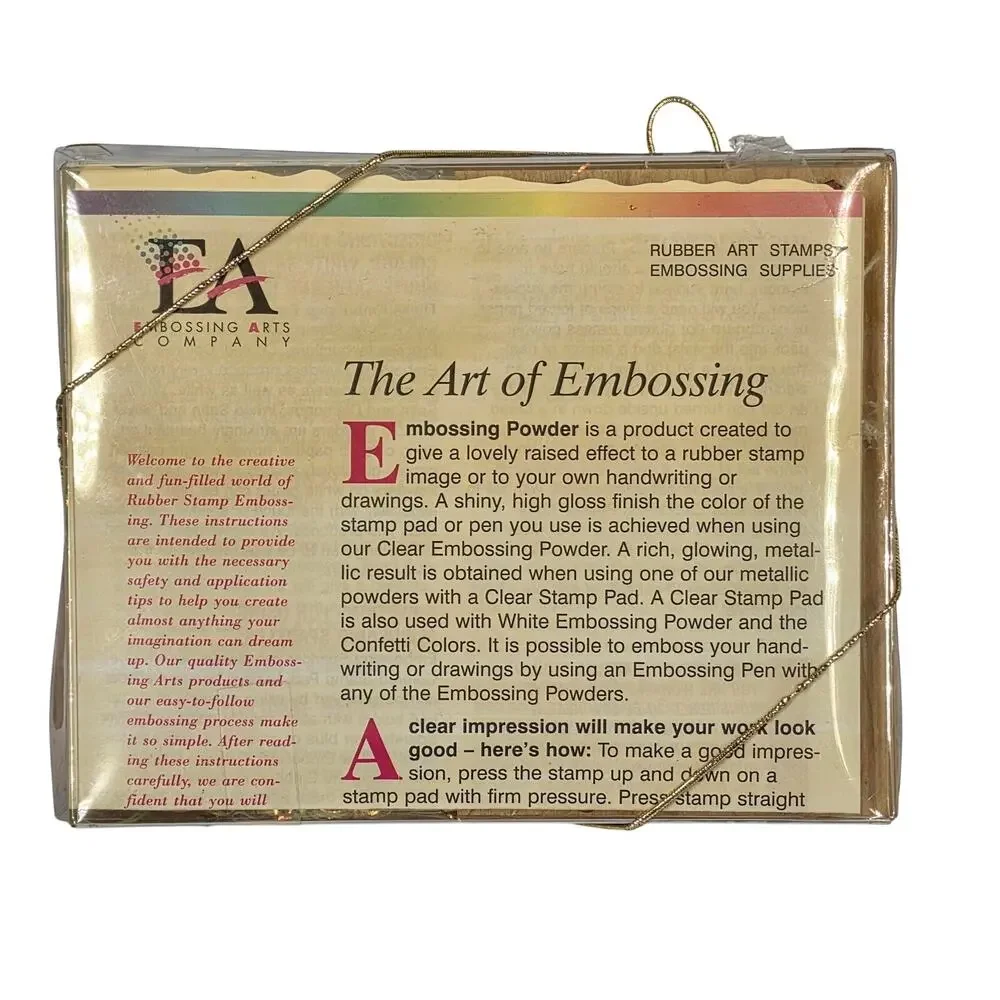 Embossing Arts Company embossing arts