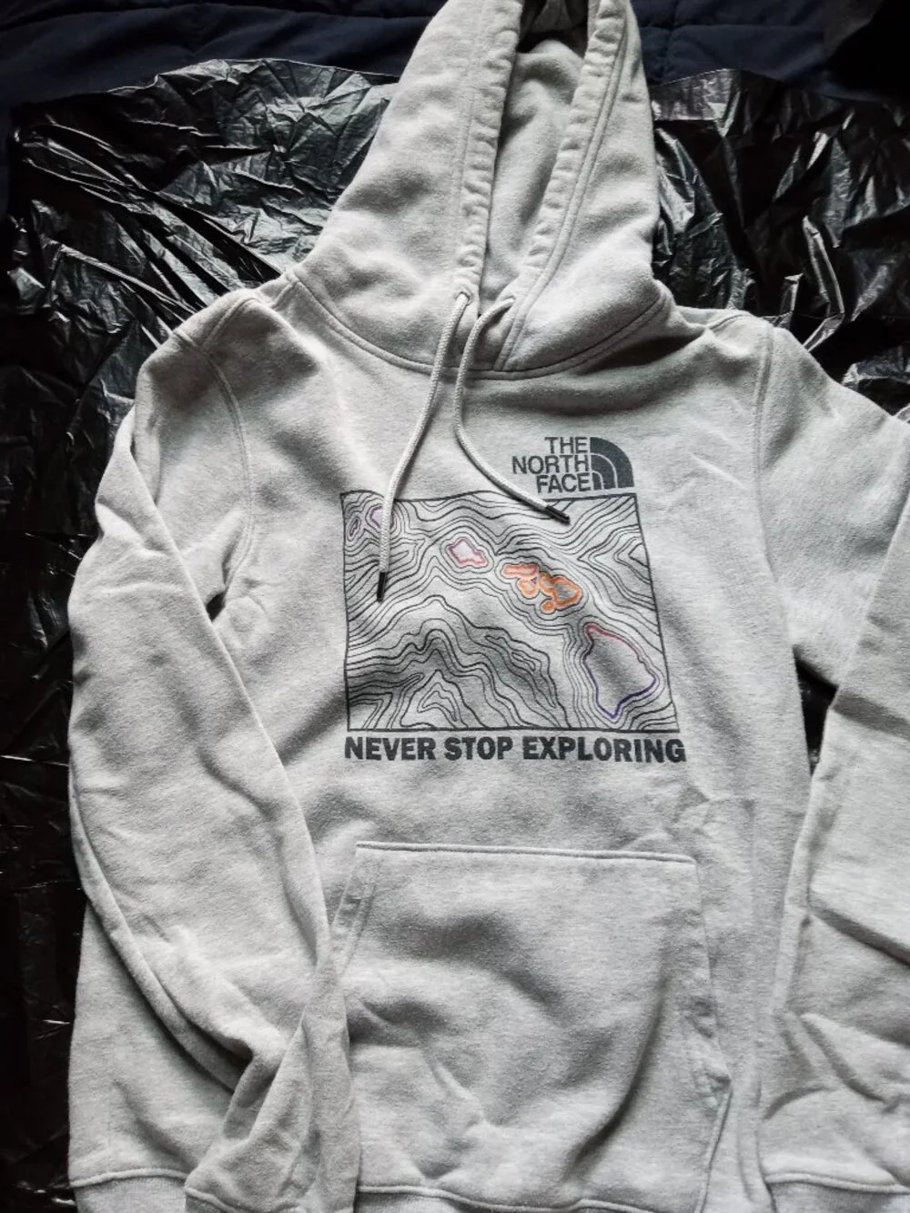 The North Face Mens Graphic Pullover Hoodie XS
