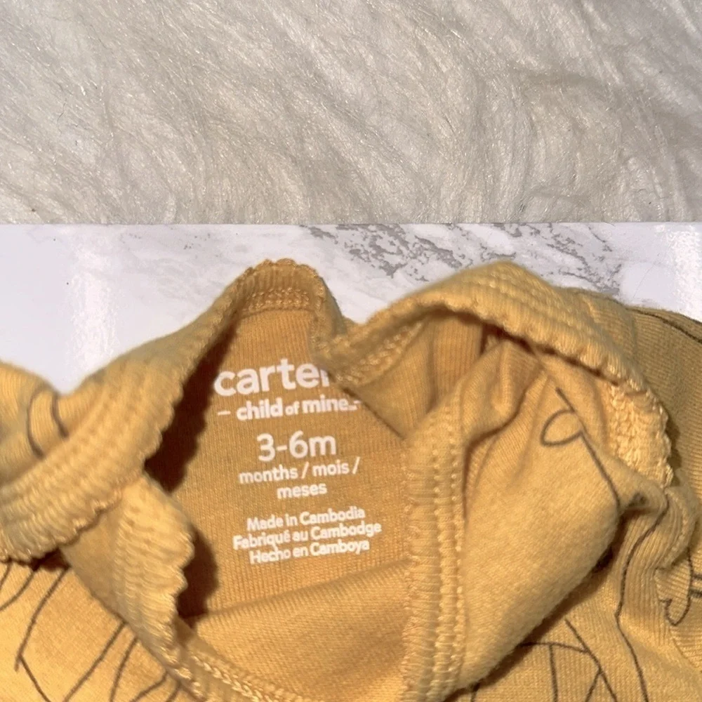 Carters carters yellow