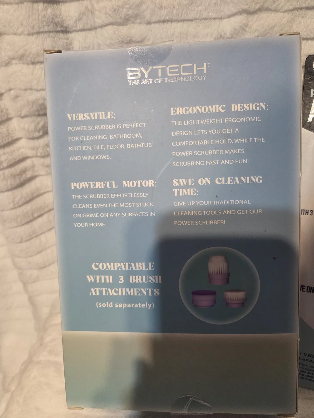 Bytech power scrubber