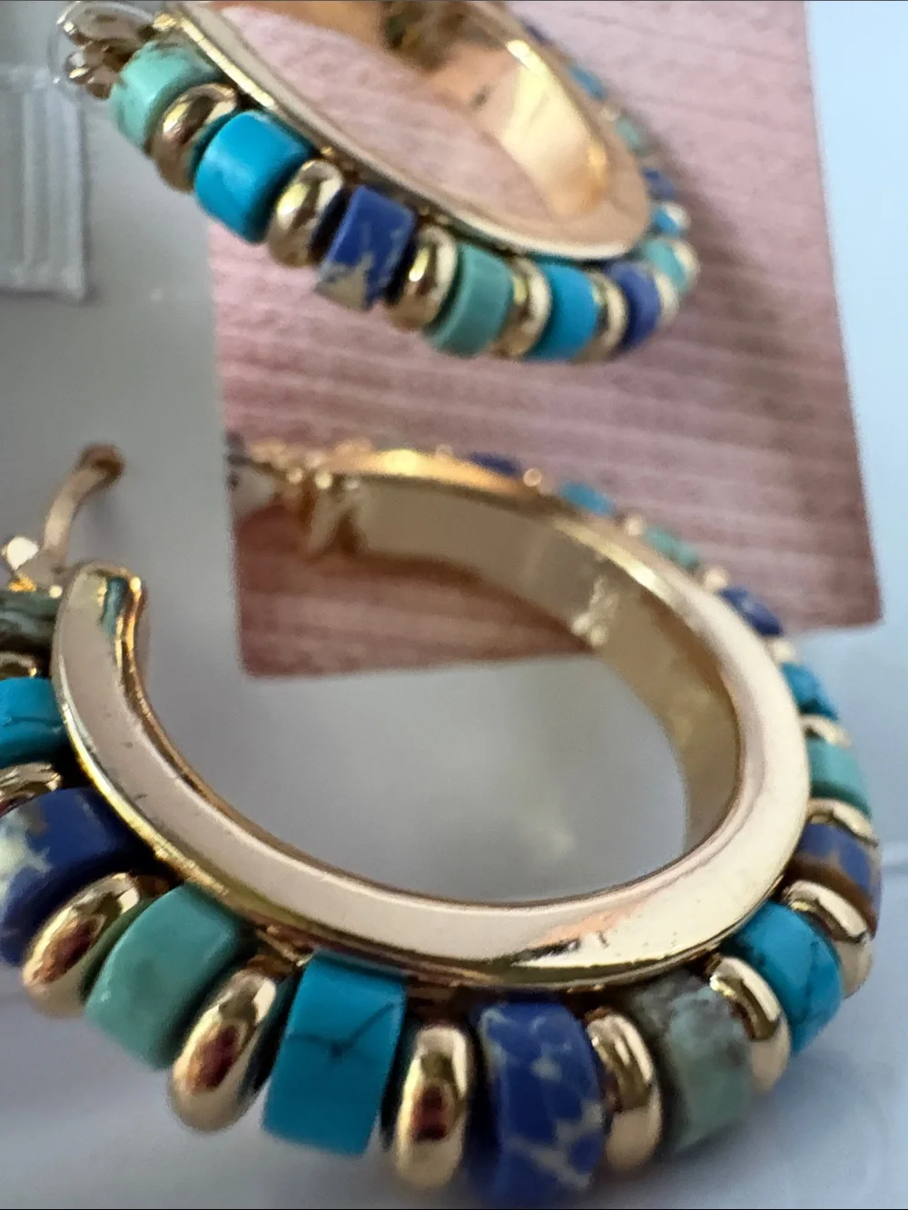 Piper turquoise lightweight beads