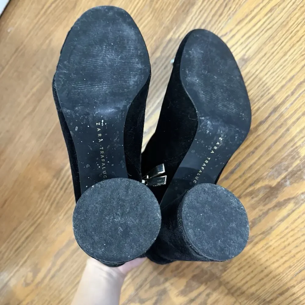 Zara velvet embellished