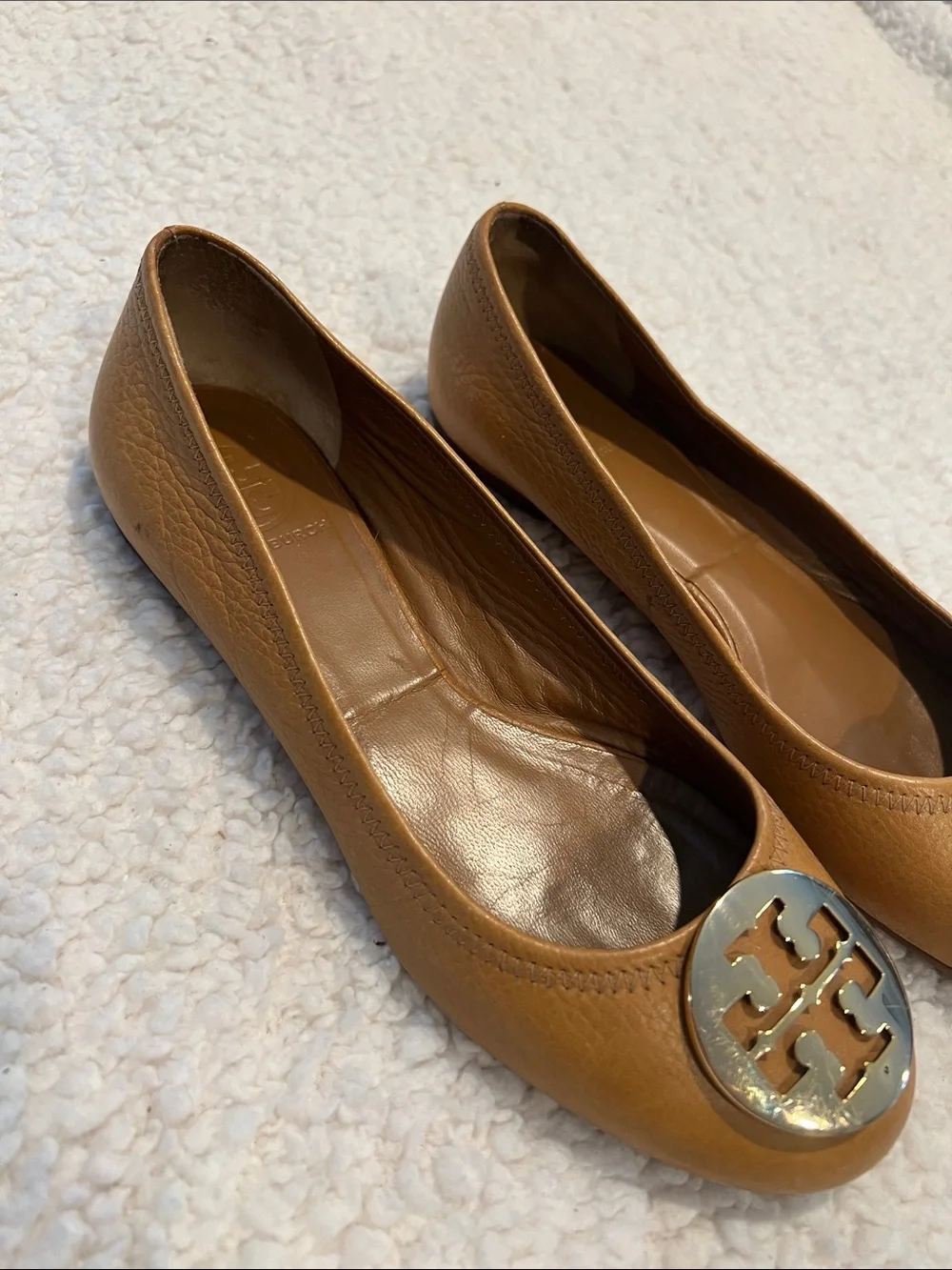 Tory Burch leather ballet