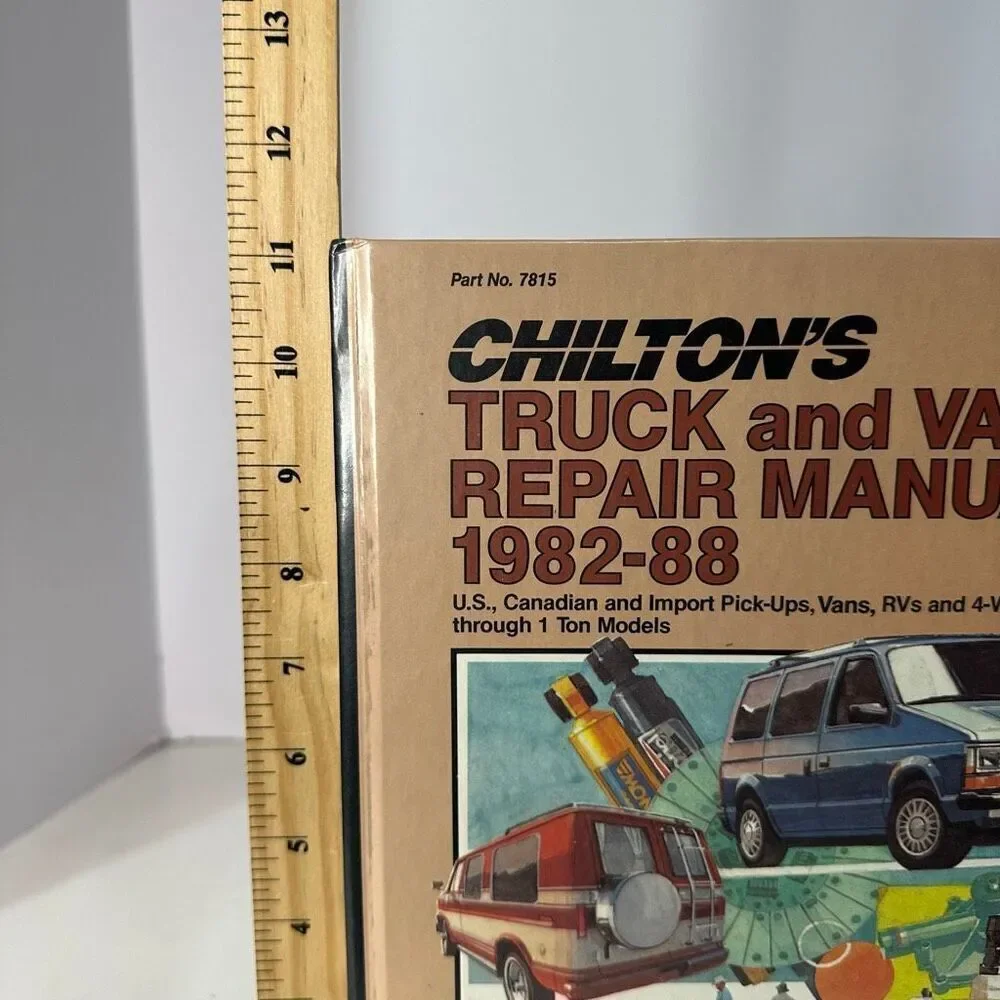Vintage Chilton’s Truck and Van Repair Manual 1982-1988