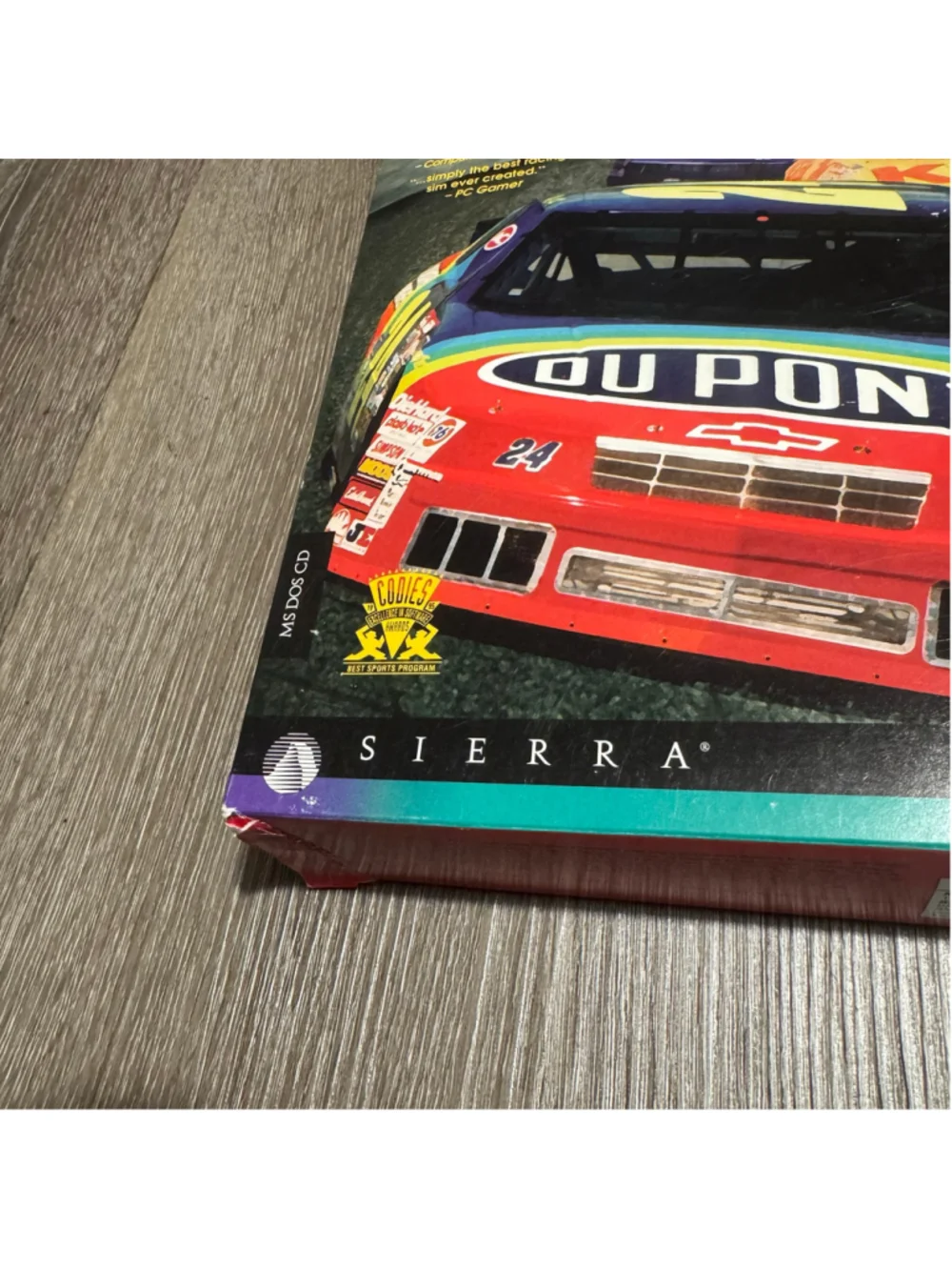 Vtg Vintage 1996 Sierra NASCAR Racing PC Video Game Standard Cib Complete