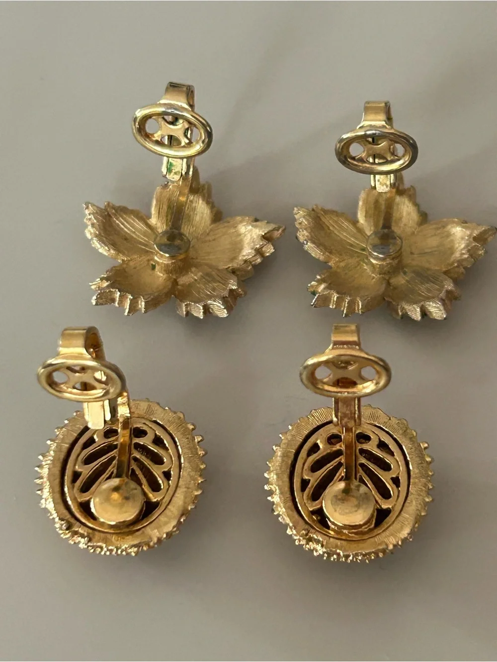 Trifari two pairs