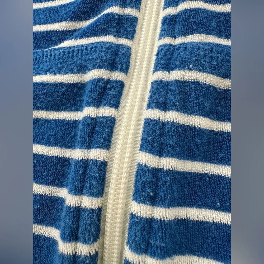 Hanna Andersson Striped Terrycloth Hoodie