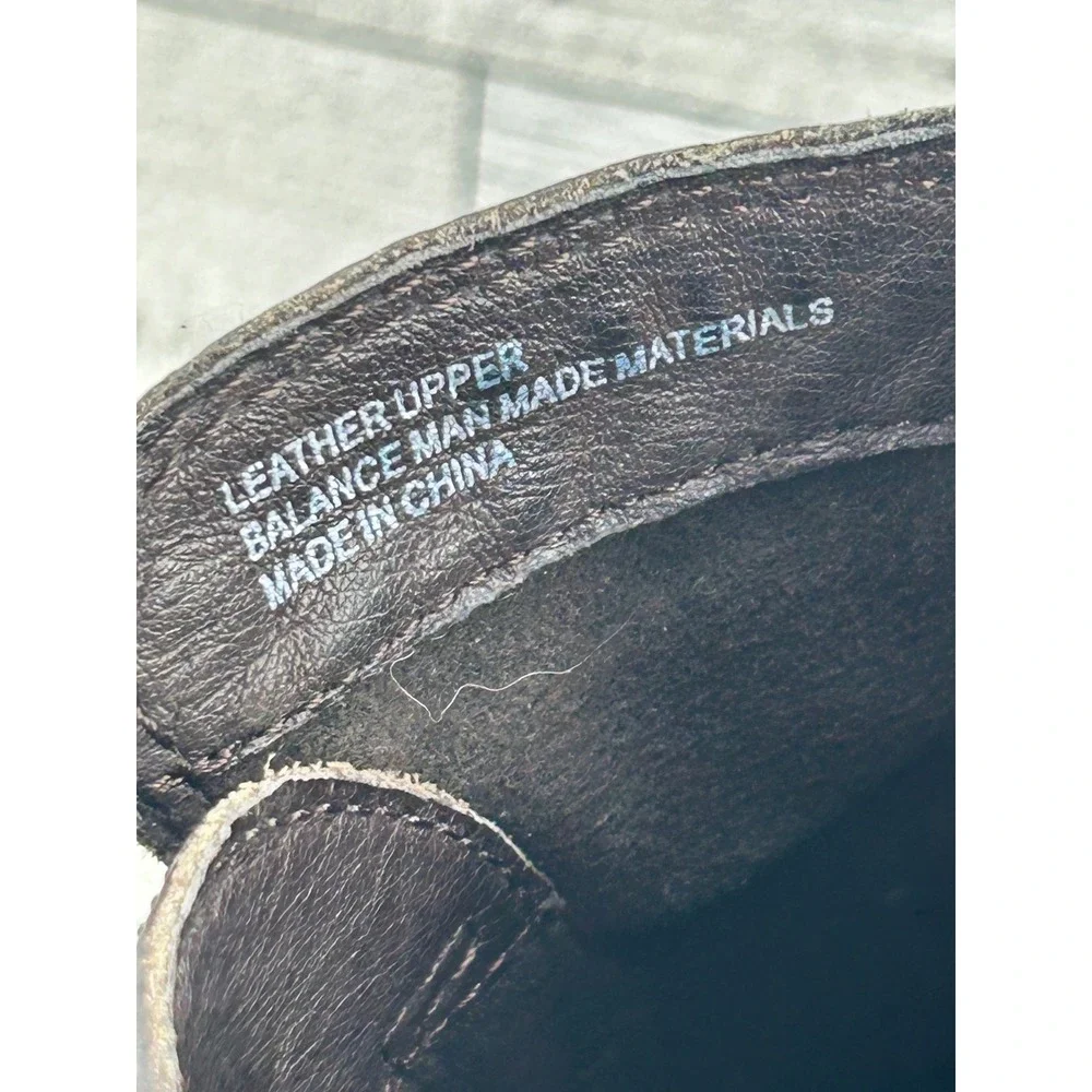 Born leather ankle