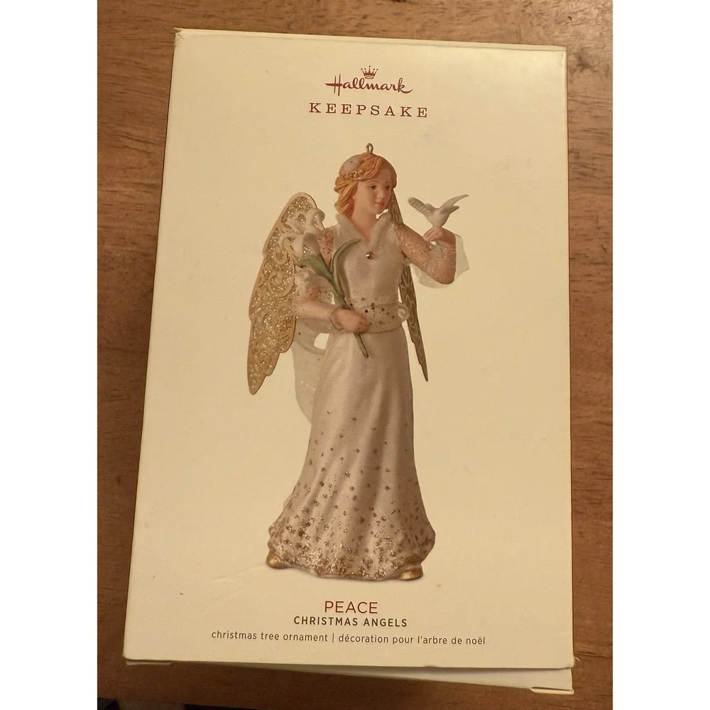 Hallmark Keepsake Christmas Angel Ornament Peace 2018‎